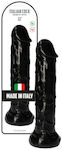 Toyz4lovers Italian Cock Ρεαλιστικό Dildo με Βεντούζα Μαύρο 28.5cm