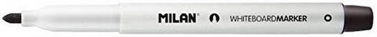 Milan Μαρκαδόροι Πίνακα Μαύροι 3.7mm Σετ 12τμχ