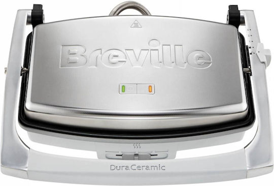 Breville VST071X-01 Sandwichmaker für 2 Sandwiches 1000W Inox