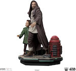 Iron Studios Star Wars Obi-Wan Kenobi: Obi-Wan & Young Leia Figure 20cm 1:10