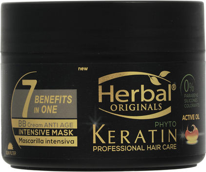 Phyto 7 Benefits Intensive Haarmaske mit Keratin für Reparatur 400ml