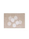 Kentia Snow Set Christmas Placemats Fabric Beige L45xW33cm. 4pcs