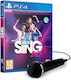 Lets Sing 2023 1 Microphone Bundle PS4 Game