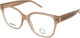 Boss Damen Acetat Brillengestelle Beige BOSS 14...
