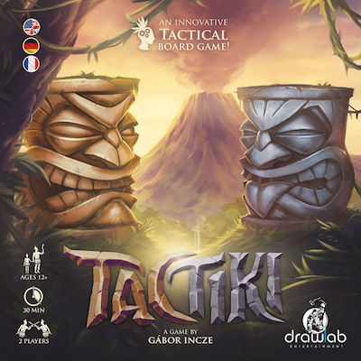 Drawlab Entertainment Board Game Tactiki Kickstarter Edition Tacbga for 2 Players 12+ Years (EL)