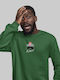 Picasso Meeple Sweatshirt - BOTTLE GREEN