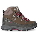 Trespass Kids Waterproof Hiking Boots Brown