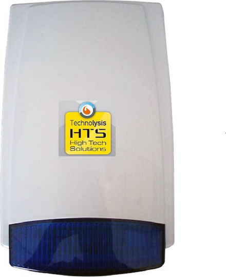 Alarm Siren Outdoor 110dB 13.8V with Blau Light