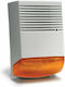 Dummy Alarm Siren Battery Outdoor with Orange Light