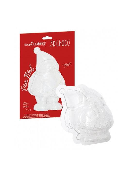 Scrap Cooking Christmas Sweets Pan/Mold Red L18xW12cm.