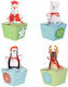 Balloon Advent Calendar Advent Calendar Christmas Boxes DIY Paper 24pcs