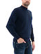 Langarm-Pullover Blau