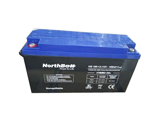 Northbatt HG 185-12 Baterie Fotovoltaică GEL Tip închis 12V 310Ah