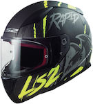 LS2 Rapid Full Face Helmet ECE 22.05 1250gr FF3...