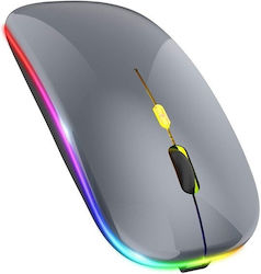 Tebaurry Bluetooth Wireless Mouse Gray