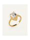 Ring Sterling Silver 925 Jayden Gold