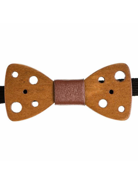 Bebe Wooden Bow Tie Mom & Dad 43011208 - Brown