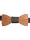 Bebe Wooden Bow Tie Mom & Dad 43011095 - Brown