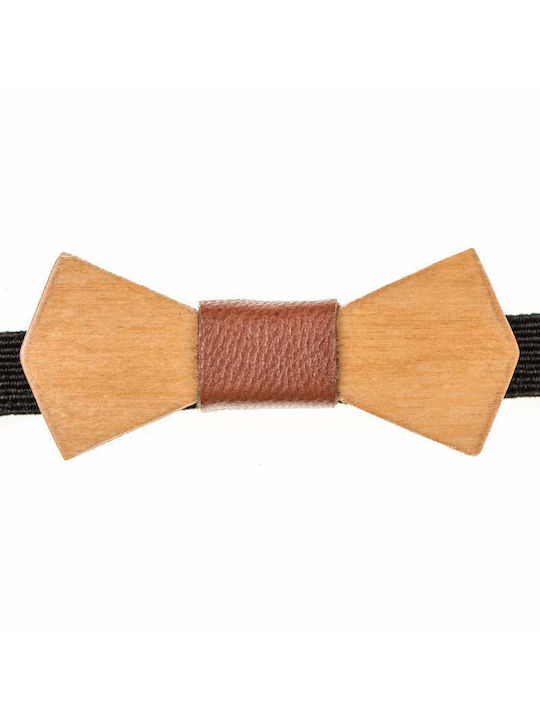 Bebe Wooden Bow Tie Mom & Dad 43011171 - Brown