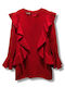 Children's Dress Long Sleeve Red