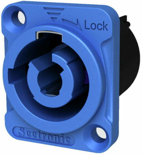 Seetronic SAC3MPA Βύσμα Μπλε (SAC3MPA-M)