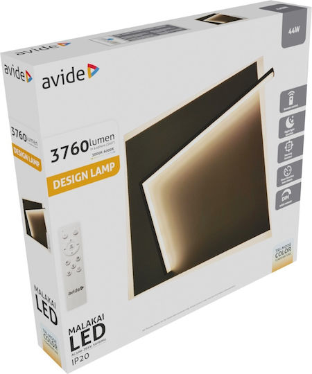 Avide ADO3S-MALA-2.4G Deckenleuchte 42cm LED mit Fernbedienung Avide ADO3S-MALA-2.4G Deckenleuchte 42cm LED mit Fernbedienung