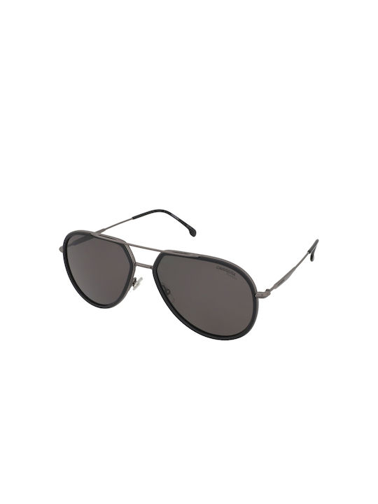 Carrera Carrera Sunglasses with Black Frame and Gray Polarized Lens 295/S 003/M9