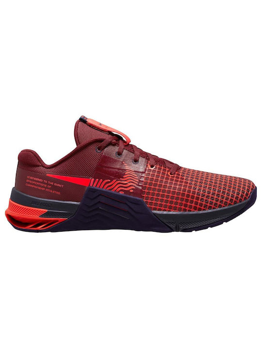 Nike Metcon 8 Αθλητικά Παπούτσια για Προπόνηση & Γυμναστήριο Κόκκινα