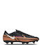 Nike Phantom GT2 Academy Pantofi de Fotbal cu crampoane Cupru Metalic / Negru