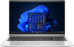 HP ProBook 450 G9 15.6" IPS FHD (Nucleu i5-1235U/16GB/512GB SSD/Fără OS) Argint (Tastatură US)
