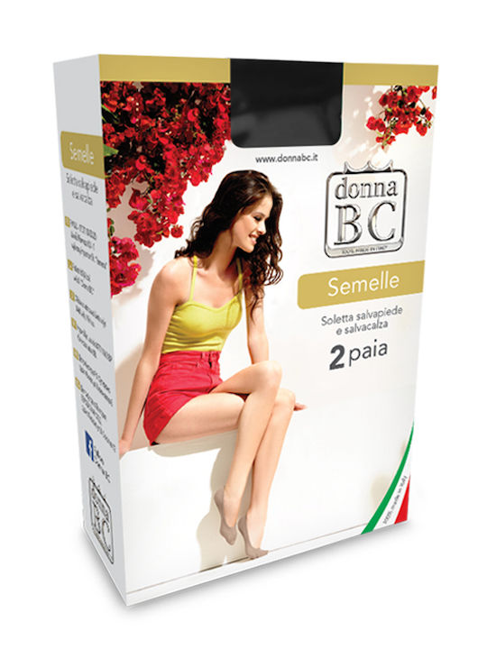 Semelle Γυναικεία Καλτσάκια MultiPack Μαύρα