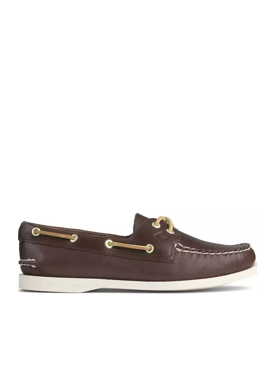 Original 2-Eye Core Γυναικεία Boat Shoes σε Καφέ Χρώμα