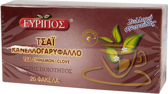 Εύριπος Τσάι Γαρύφαλλο 20 Φακελάκια 5gr