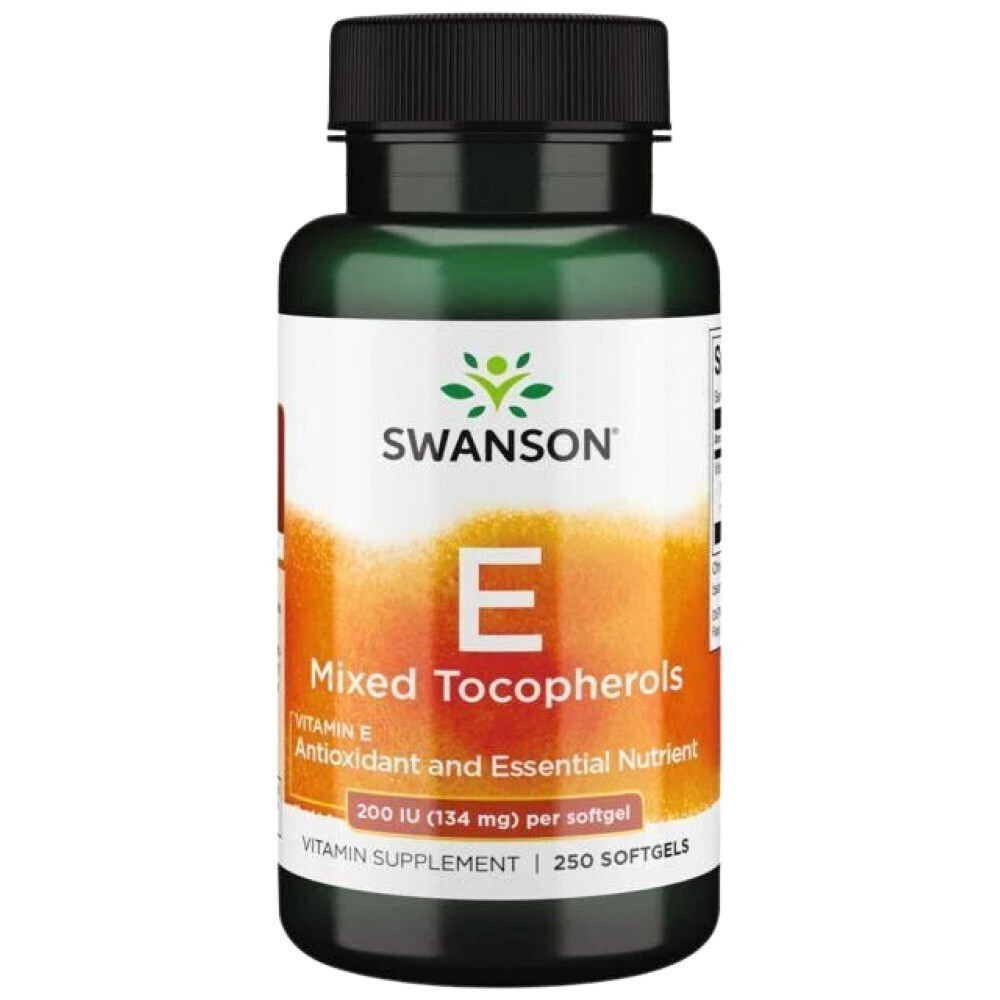 Swanson Vitamin E Mixed Tocopherols Βιταμίνη για Αντιοξειδωτικό 250 κάψουλες | Skroutz.gr