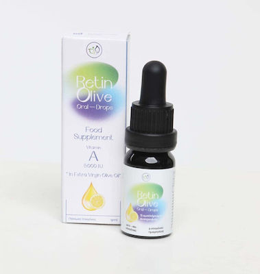 Retin Olive Vitamin für die Haare, die Haut & Antioxidans 5000iu Zitrone 9ml