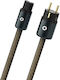 Oehlbach Powercord+ IEC C15 - Schuko Cable 5m Μαύρο (D1C13064)