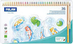 Milan Acuarelable Watercolour Pencils Set 36pcs