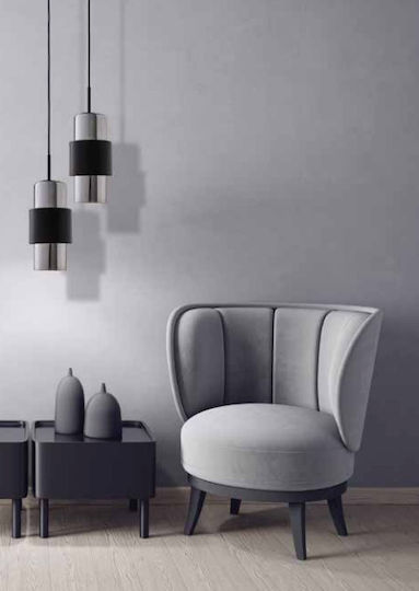 Zambelis Lights Pendant Light Black 13x31cm