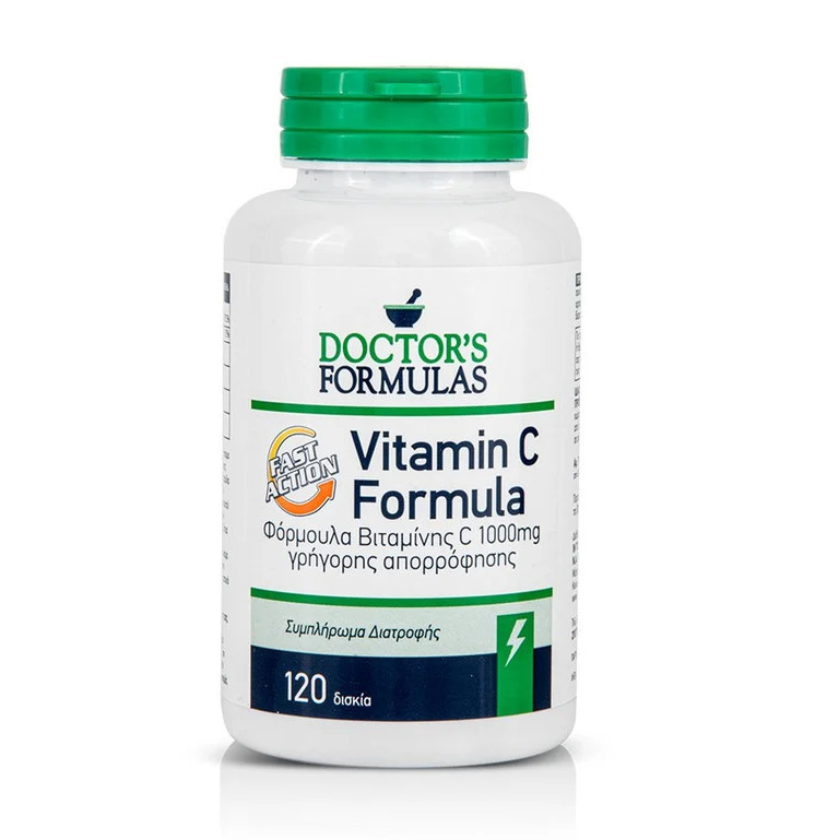 Doctors Formula Vitamin C 1000mg 120 κάψουλες Skroutz.gr
