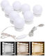 USB Vanity Mirror LED Light Warm to Cool White