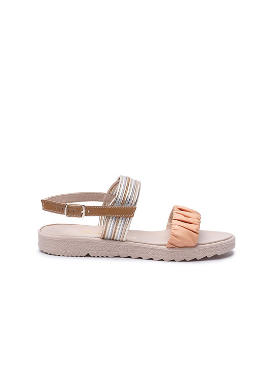 AMICA fashion girl leather sandals - PORTOOKALI - PORTOOKALI