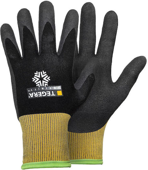 Tegera Gloves for Work Black Nitrile