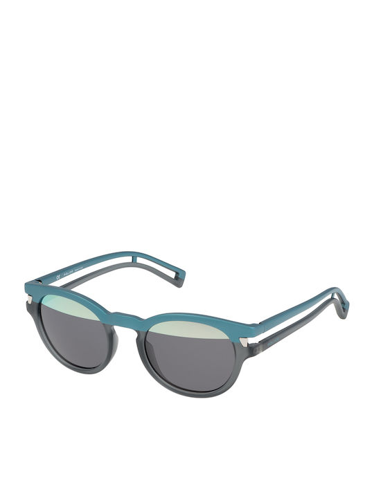 Police Women's Sunglasses with Multicolour Plastic Frame and Gray Lens S1960M NV8H