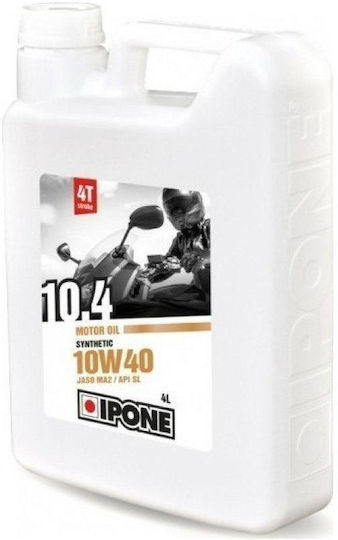 Ipone R4000 10W-40 Συνθετικό Λάδι Μοτοσυκλέτας για Τετράχρονους Κινητήρες 4lt