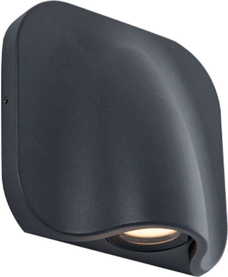 Zambelis Lights Deckenleuchte Integrierte LED 9W 3000K 6.5x15x15 cm Zambelis Lights Deckenleuchte Integrierte LED 9W 3000K 6.5x15x15 cm