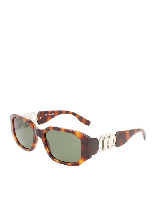Karl Lagerfeld Women's Sunglasses with Brown Ta...