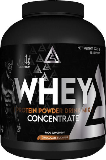 Lazar Angelov Whey Concentrate Протеин Суроватъчен с Вкус Шоколад 2.27kg