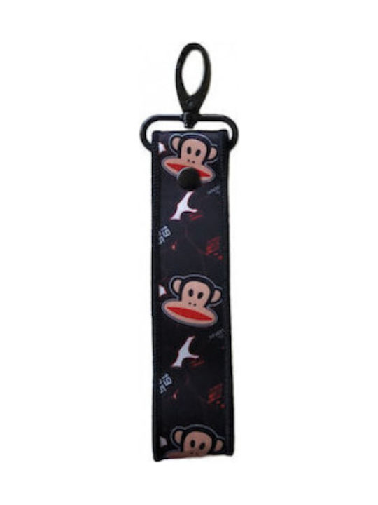 Back Me Up Μπρελόκ Paul Frank Blue