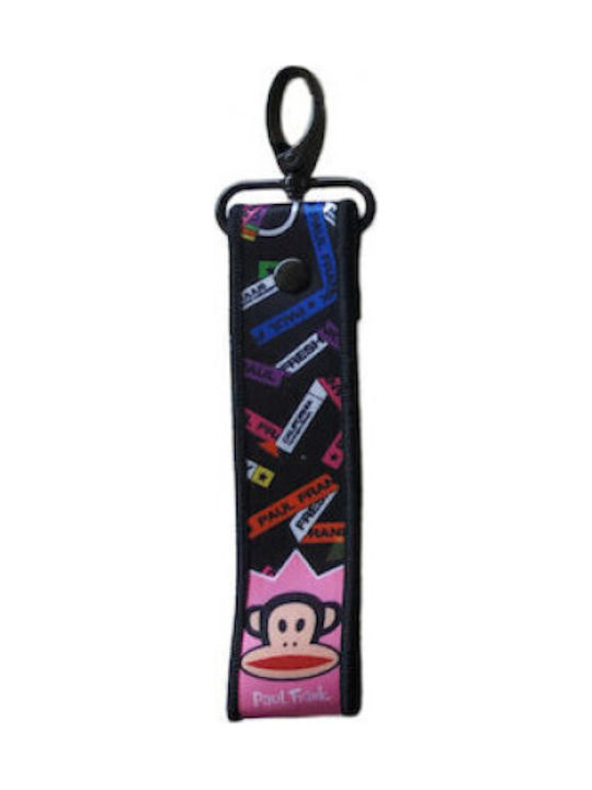 Back Me Up Keychain Fabric Team Paul Frank Pink