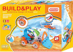 Hanye Plastic Construction Toy Build and Play Ελικόπτερο & Εκσκαφέας Kid 5++ years